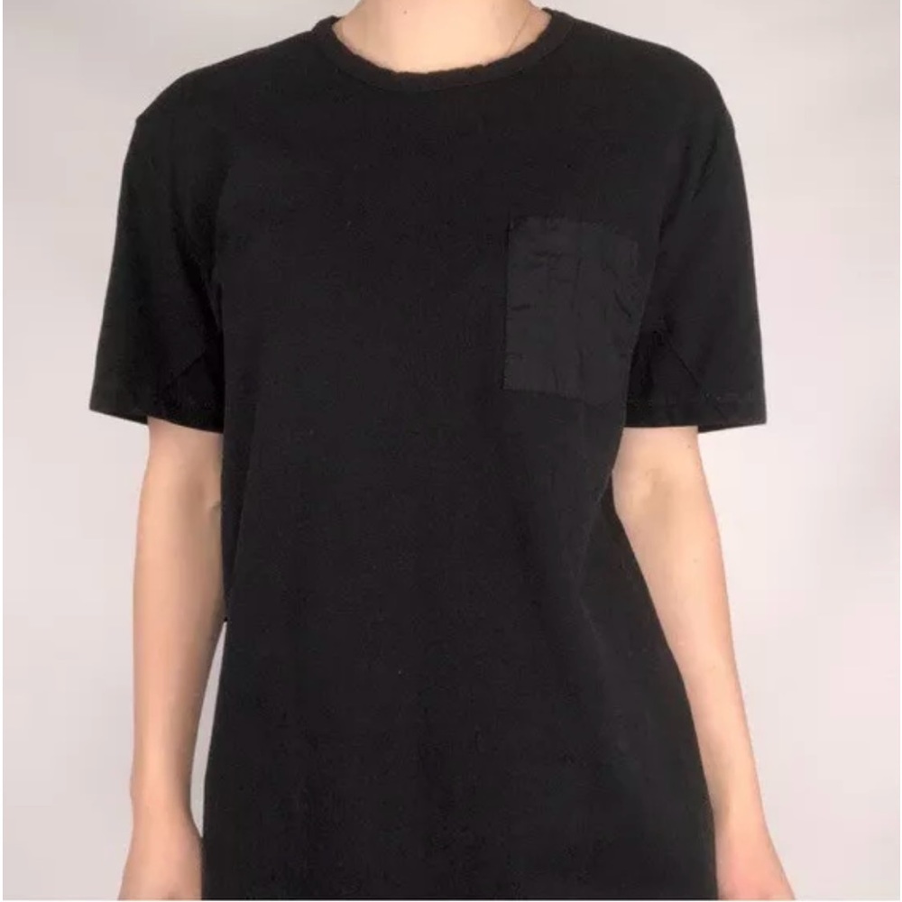 AETHER Men’s Pocket Shirt Sleeve T-shirt Large.